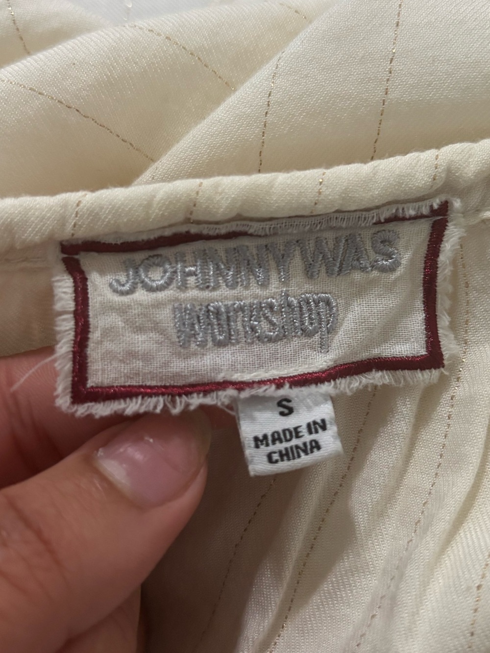 JOHNNY WAS Women’s Embroidered Peasant Blouse - Picture 10 of 13
